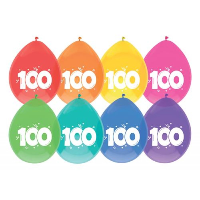 Ballonnen 100 (8 stuks)