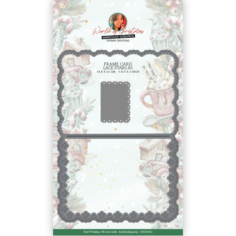 Card Deco Essentials - Cutting Dies - Lace Stars 5A