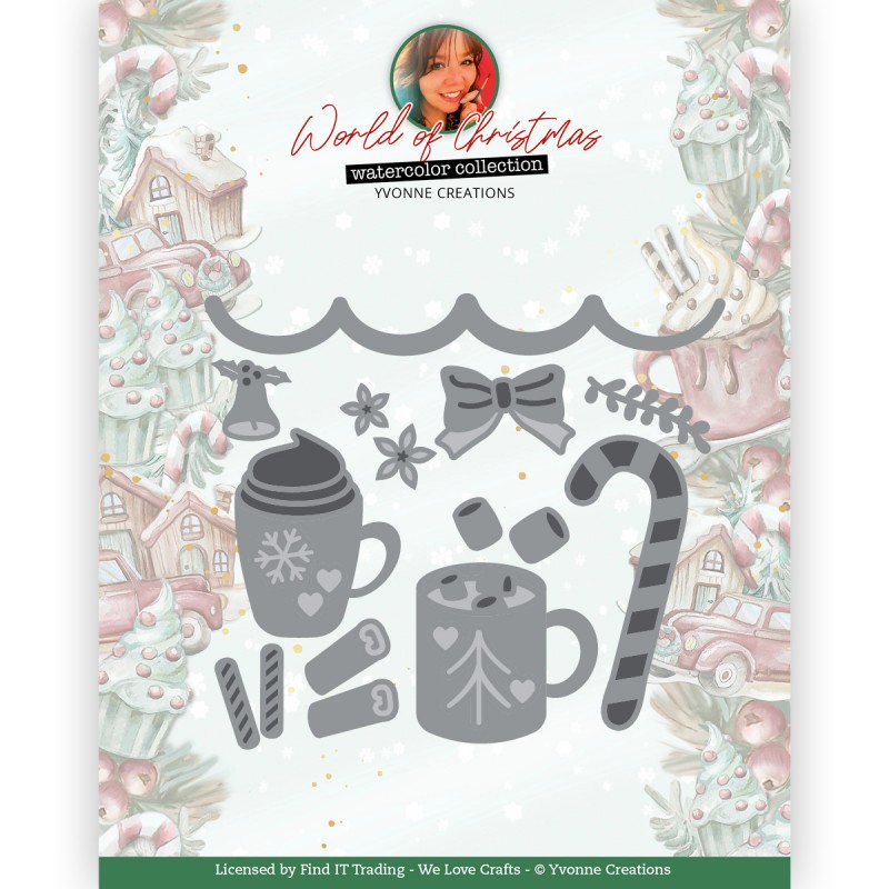 Dies - Yvonne Creations World of Christmas - Christmas Mug