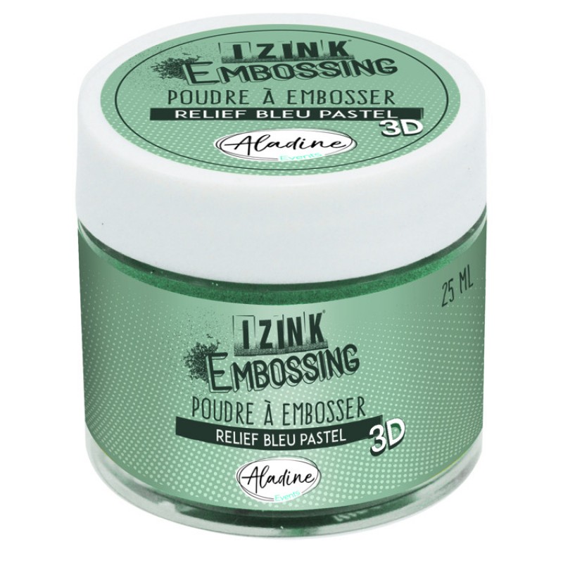 IZINK EMBOSSING POWDER PASTEL BLUE - 25ML