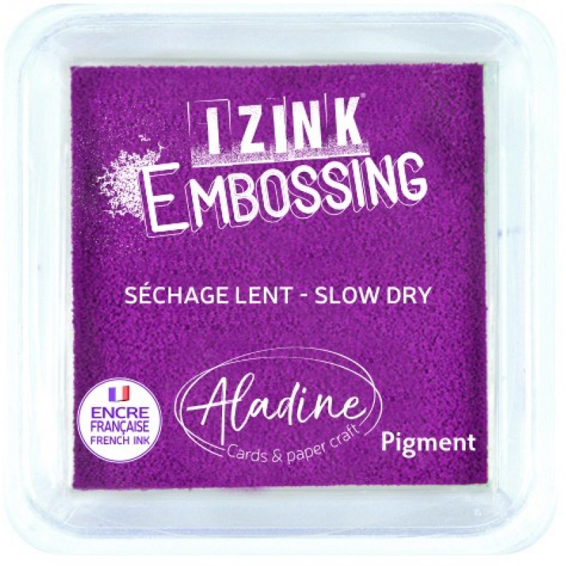 Inkpad Izink Pigment Dark Purple - M