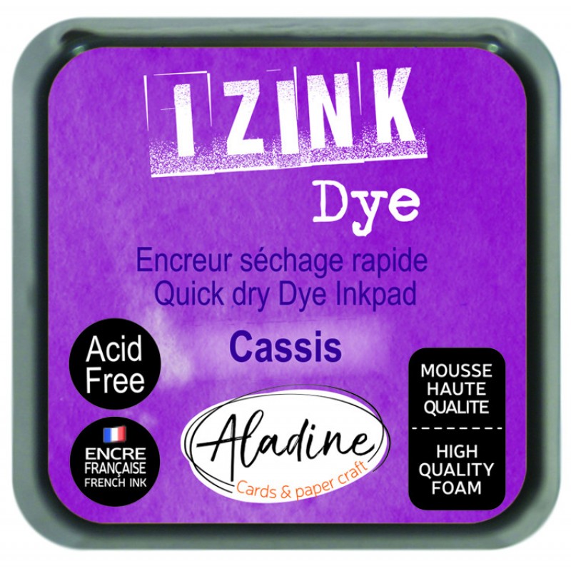 Inkpad Izink Dye Violine Cassis