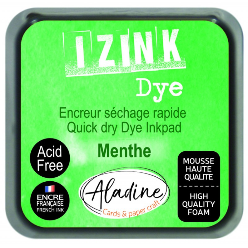 Inkpad Izink Dye Vert Menthe