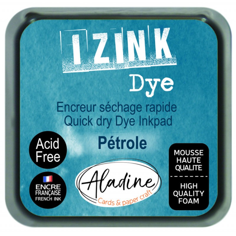 Inkpad Izink Dye Bleu Petrole