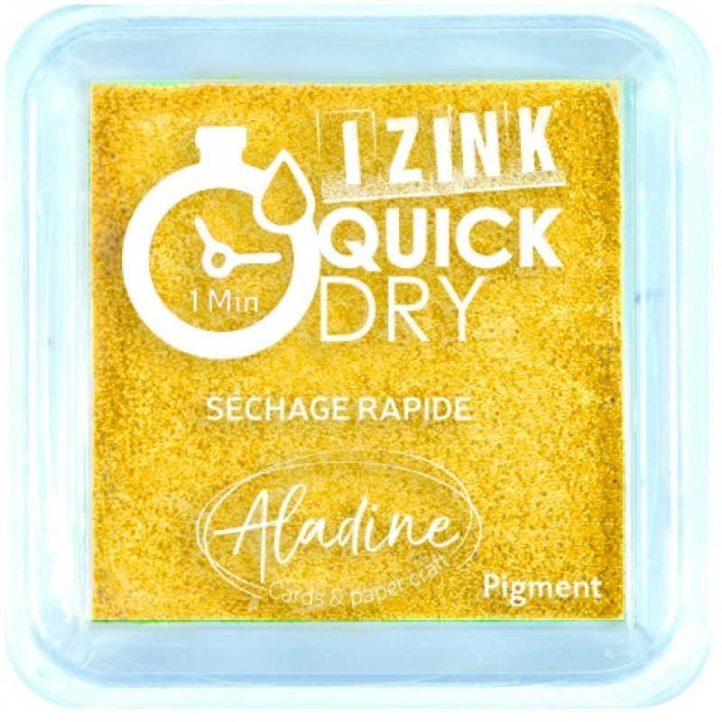 Izink Quick Dry M Inkpad - Yellow