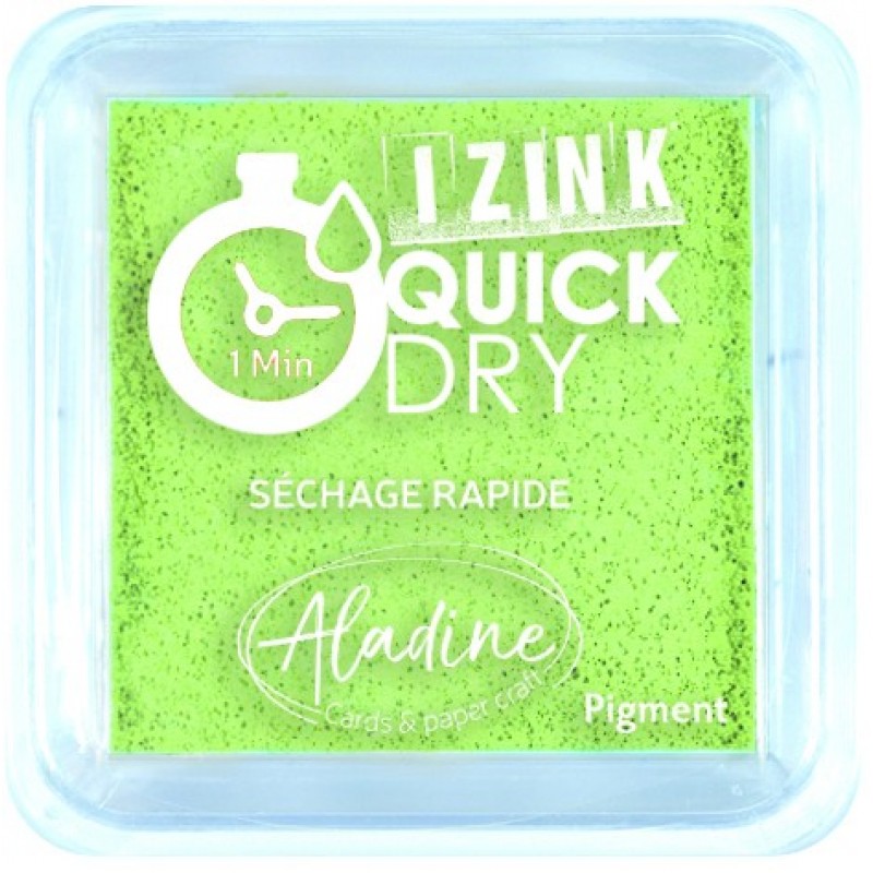 Izink Quick Dry M Inkpad - Lime Green