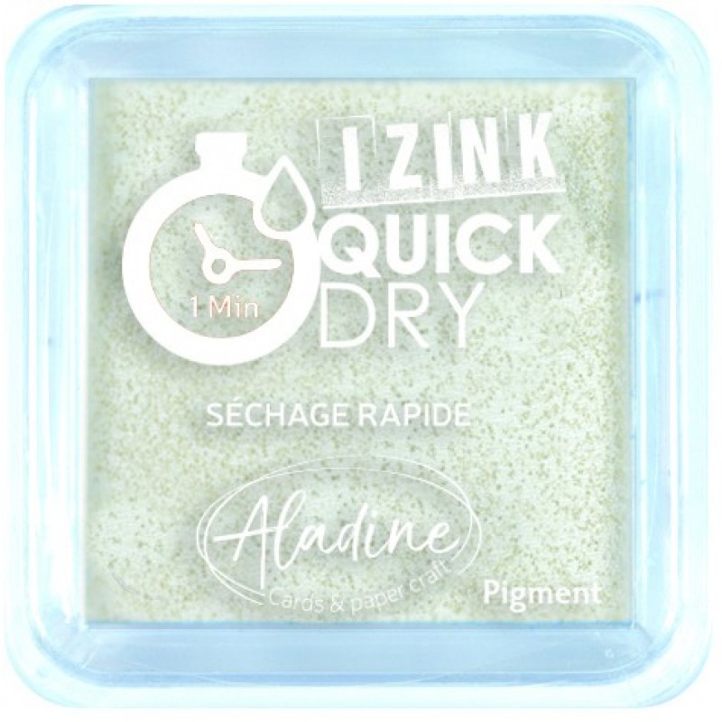 Izink Quick Dry M Inkpad - White