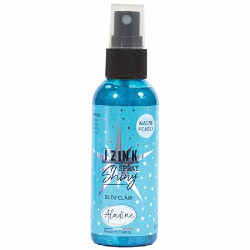 IZINK SPRAY SHINY - LIGHT BLUE