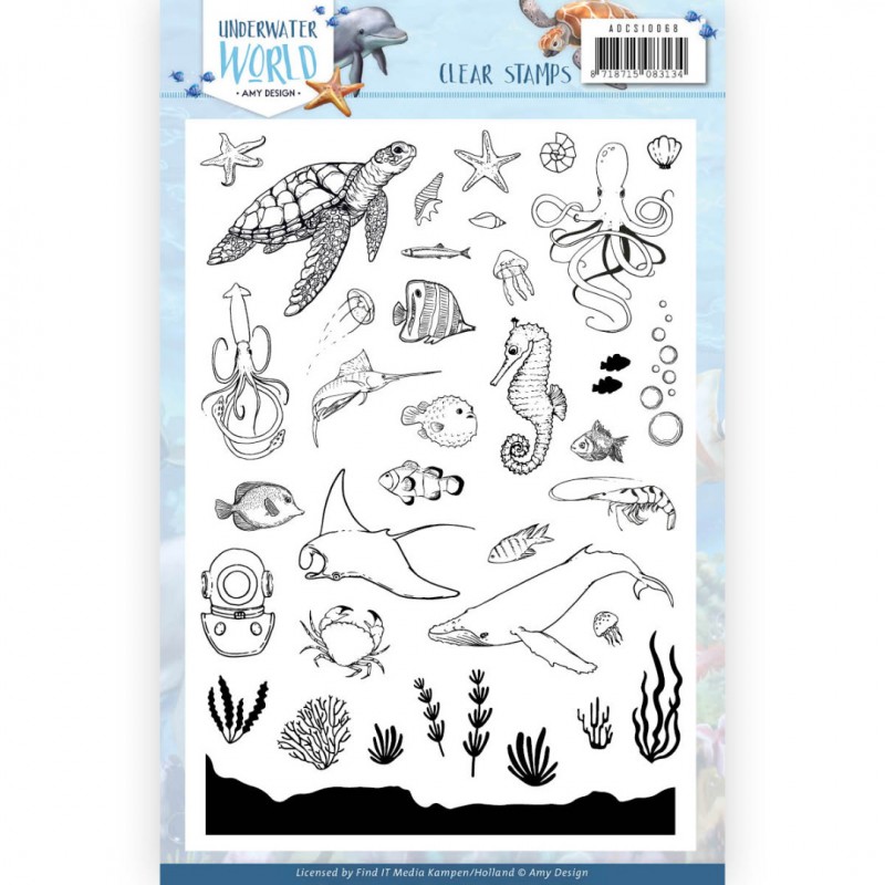 Clear Stamps Underwater World by Amy Design
