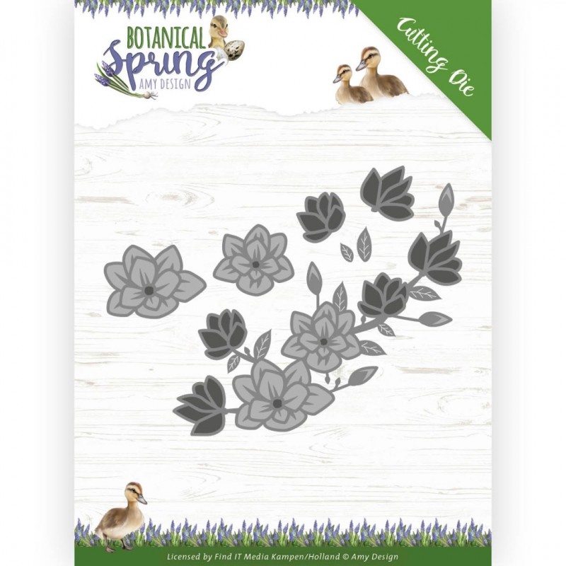 Blossom Botanical Spring Cutting Die by Amy Design