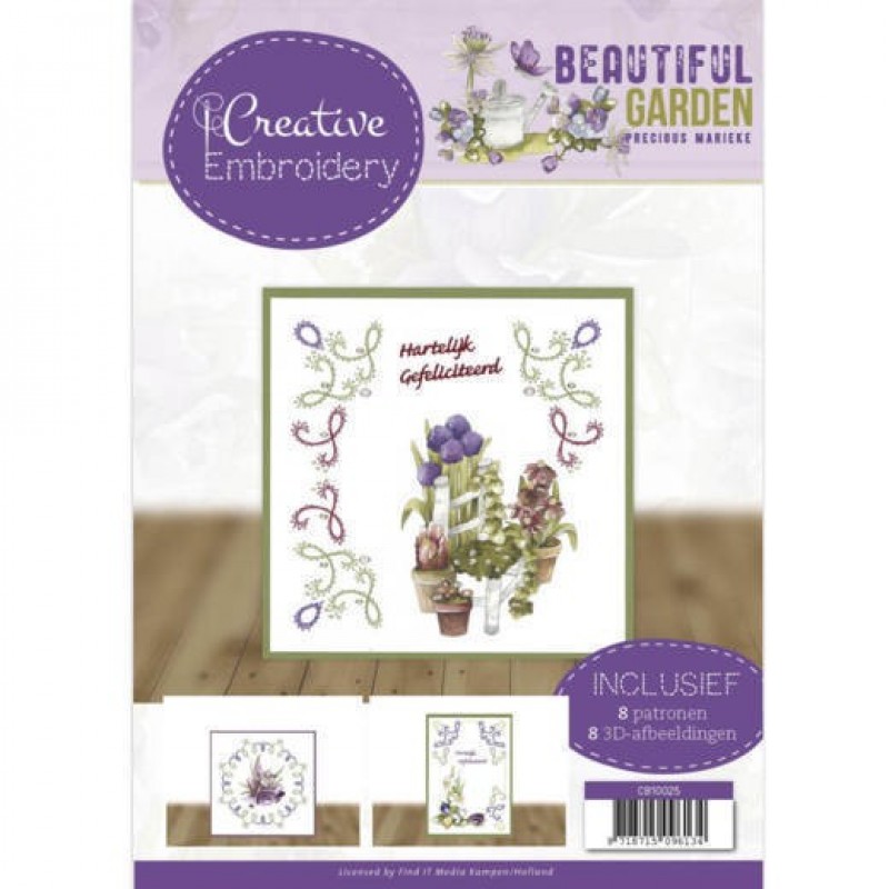 Nr. 25 Creative Embroidery Beautiful Garden Precious Marieke