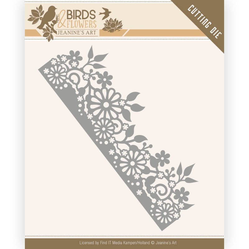 Dies - Jeanine's Art - Birds and Flowers - Daisy Border