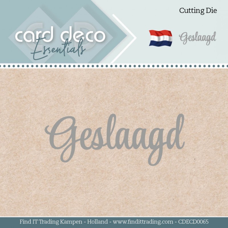 Geslaagd - Cutting Dies