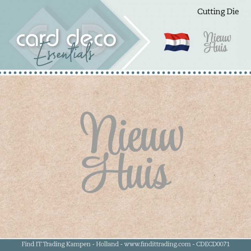 Card Deco Essentials - Dies - Nieuw Huis