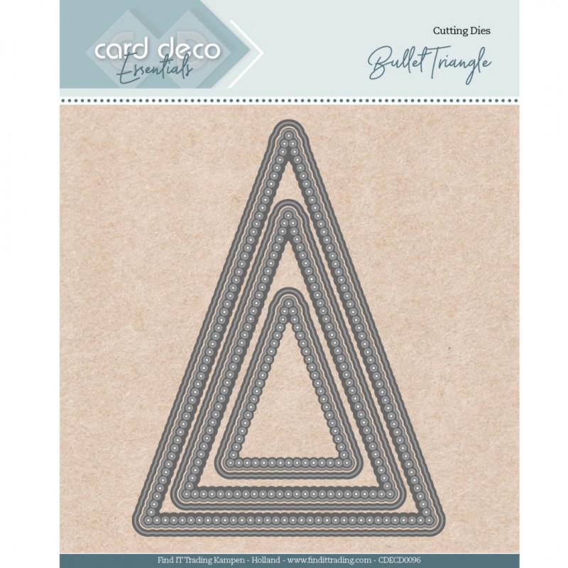 Bullet Triangle - Nesting Cutting Dies Card Deco Essentials