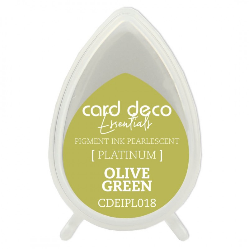 Card Deco Essentials Pigment Ink Pearlescent  Olive Green