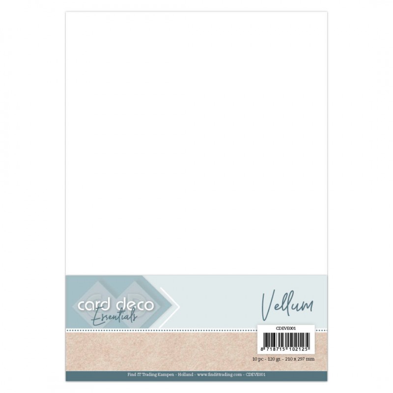  Card Deco Essentials - Vellum A4