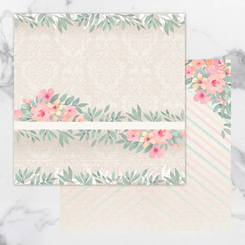 Nr. 8 Double Sided Patterned Papers Secret Love