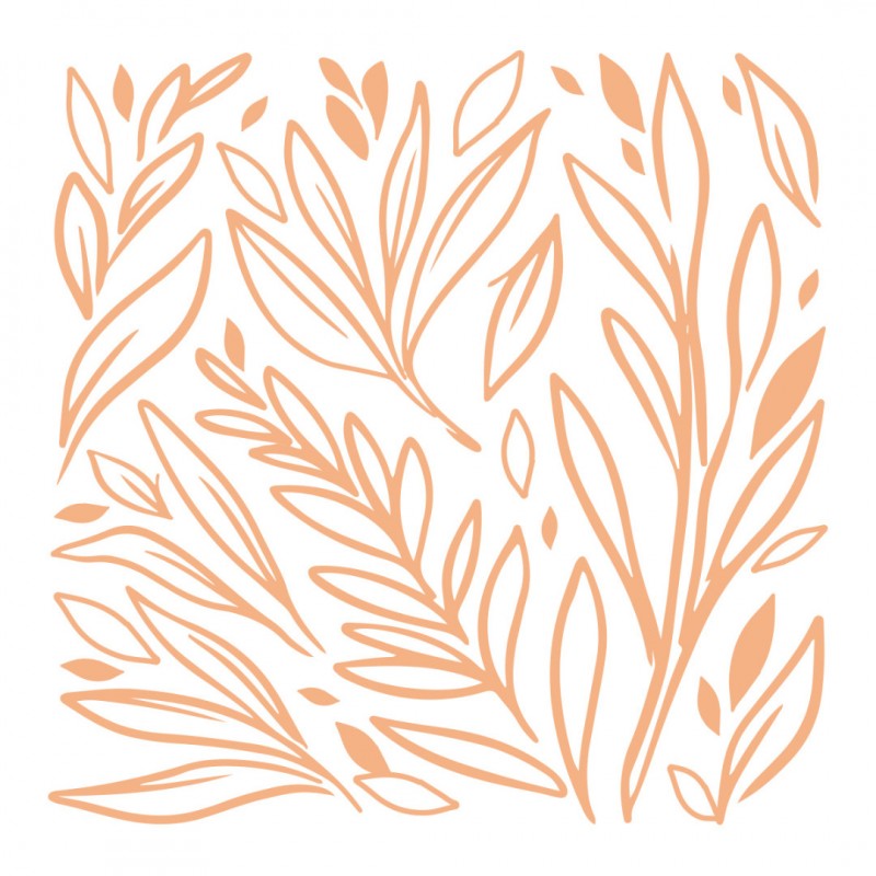 Leafy BackgroundMini Stamp (1pc)