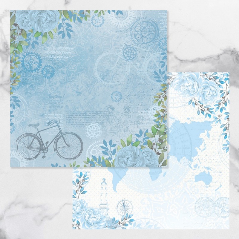 New Adventures Double Sided Patterned Papers 1 (1pc)