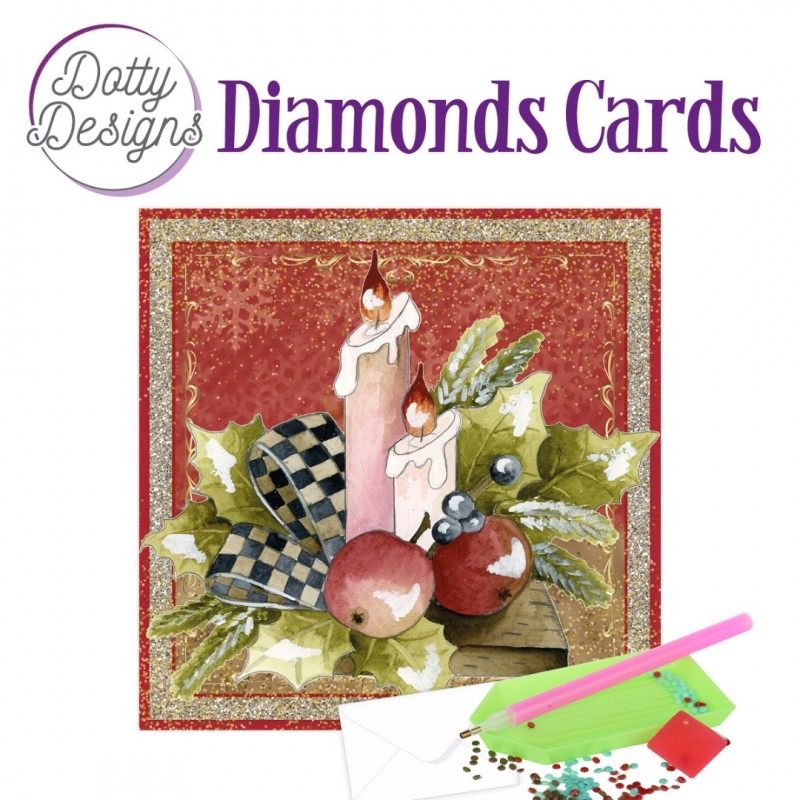 Dotty Designs Diamond Cards - Candles