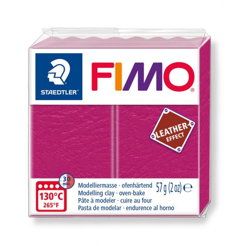 Berry Fimo Leather-Effect