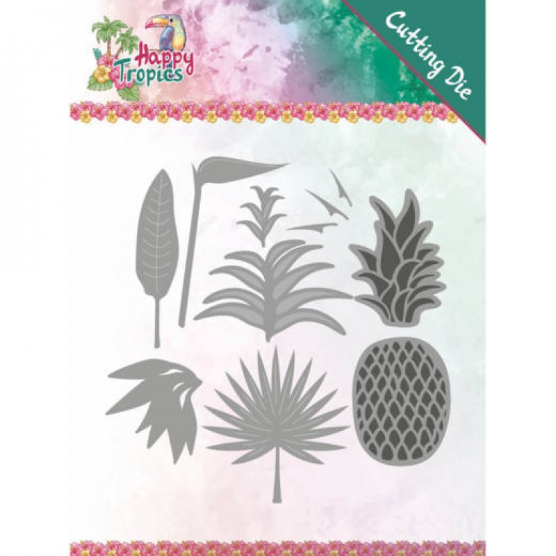 Lush Leaves - Happy Tropics - Snijmal - Yvonne Creations