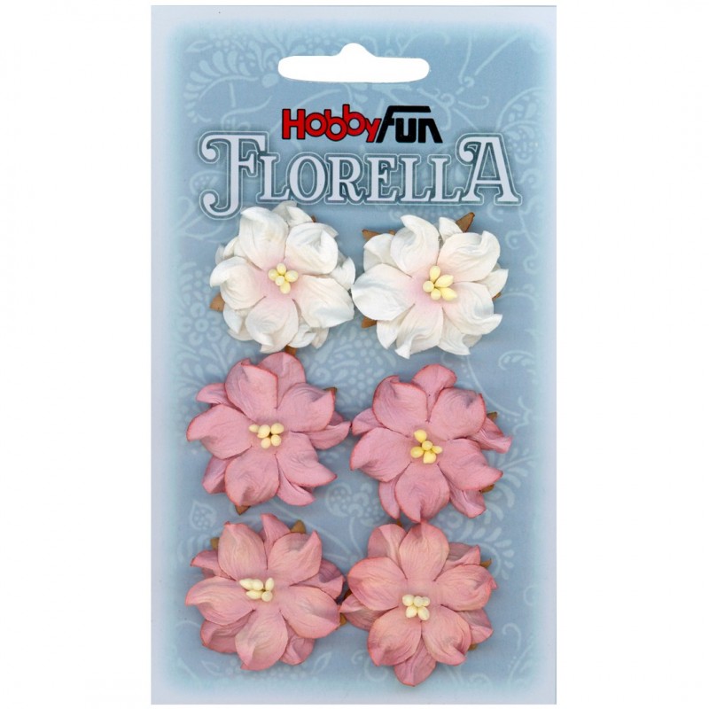 FLORELLA-Blüten rose, 3,5 cm