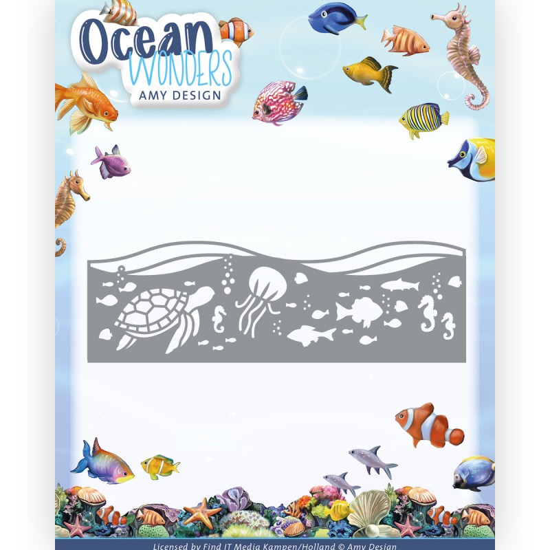 Dies - Amy Design – Ocean Wonders - Underwater Edge