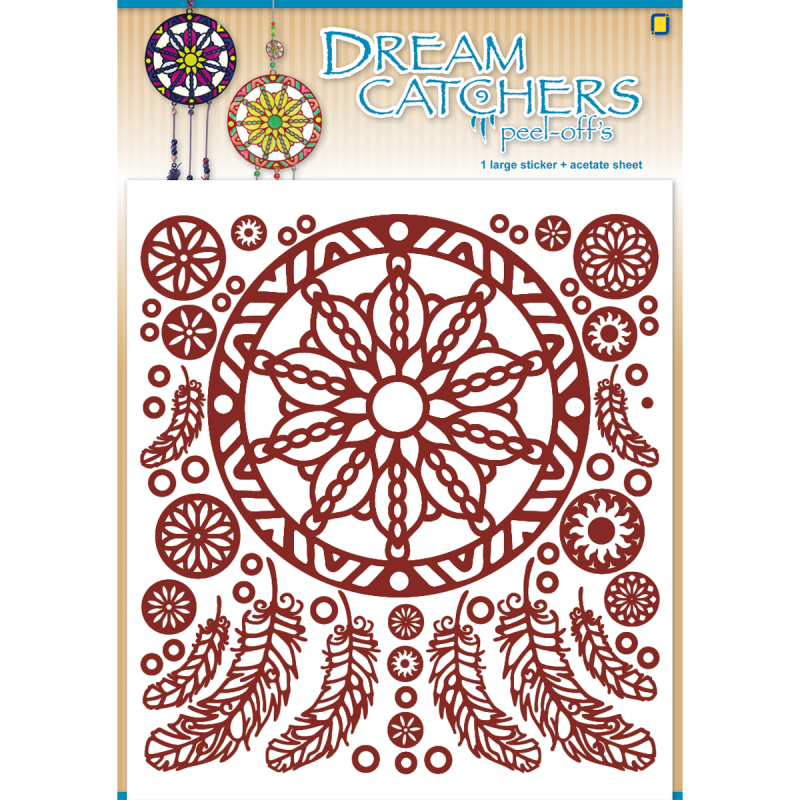 Kerstrood Dream Catchers Peel-offs