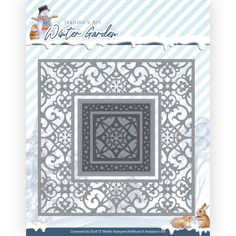 Dies - Jeanine's Art - Winter Garden - Snowflake Frame