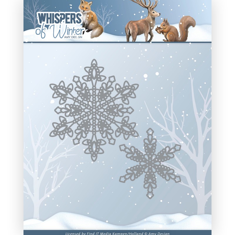 Dies - Amy Design – Whispers of Winter - Snowflakes