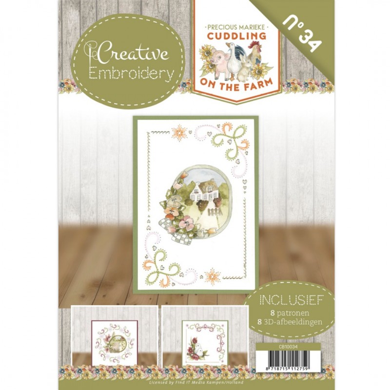 Creative Embroidery 34 - Precious Marieke - Cuddling on the Farm