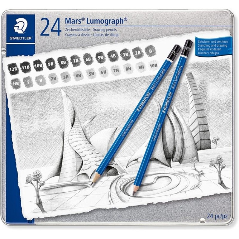 Mars Lumograph potlood - set 24 st