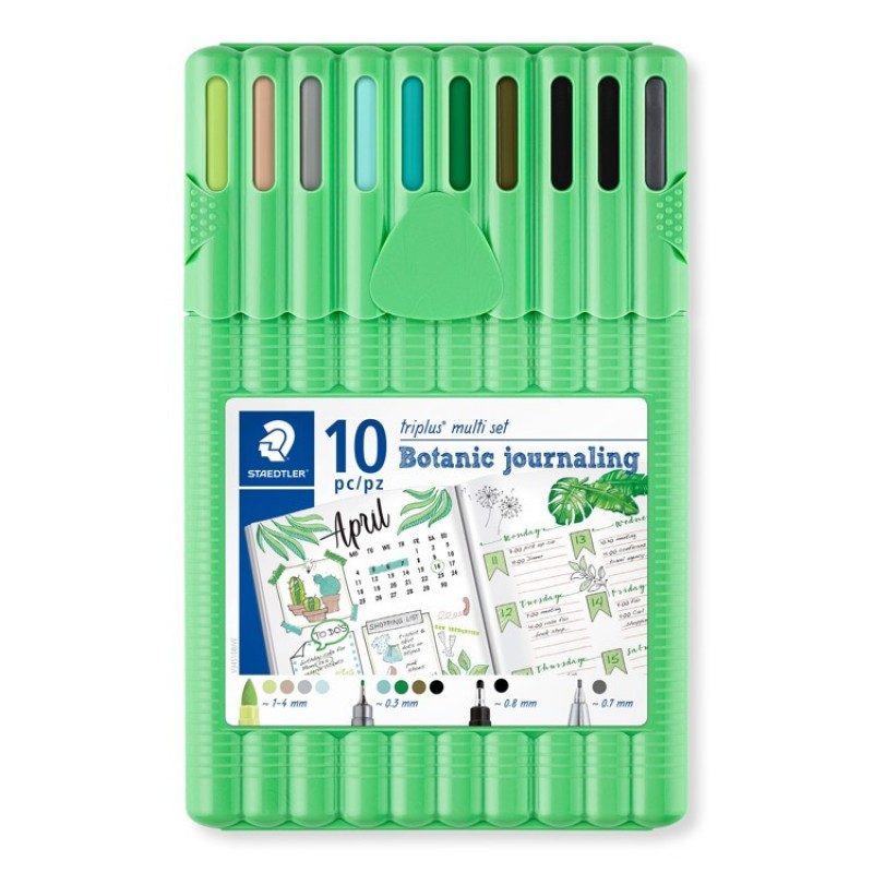 Triplus multi set bullet journaling 10 st 