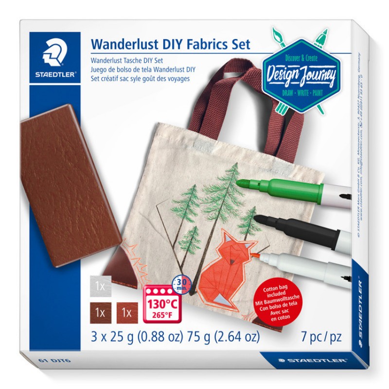 Design journey wanderlust DIY fabrics set