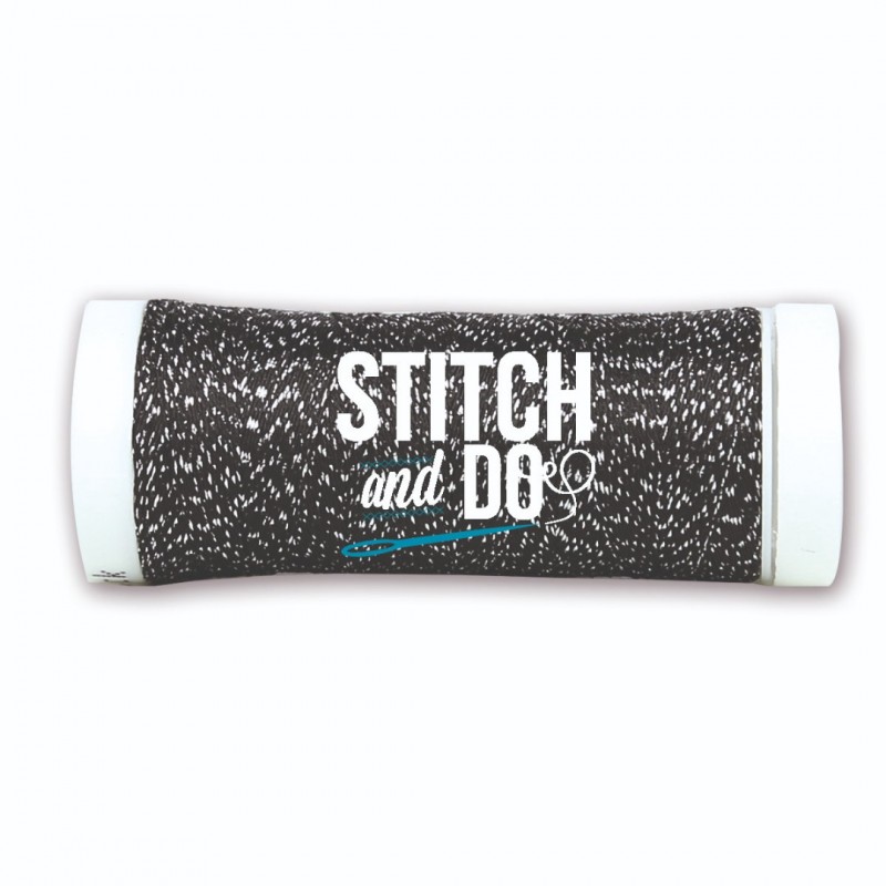 Stitch and Do Sparkles Embroidery Thread - Black