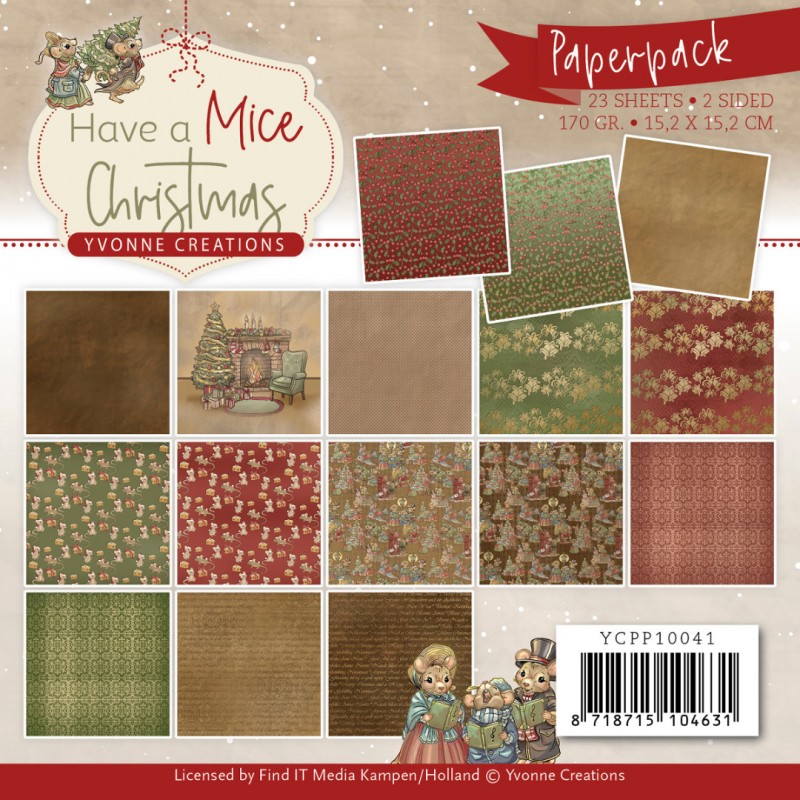 Paperpack - Yvonne Creations - Have a Mice Christmas