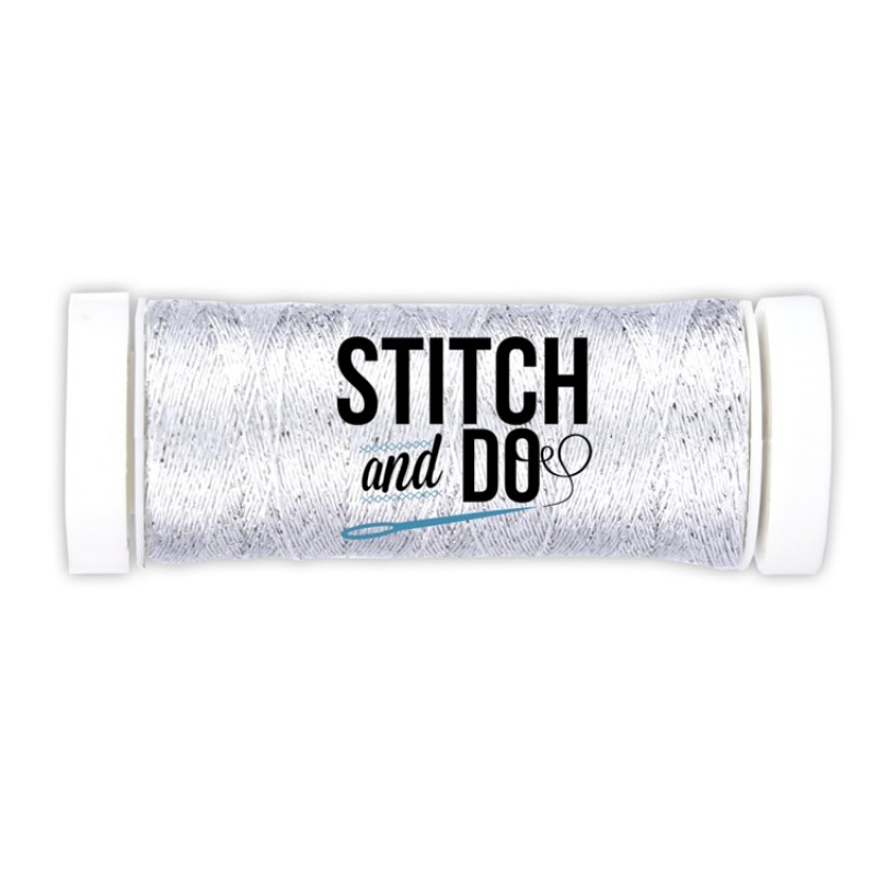 Stitch and Do Sparkles Embroidery Thread Silver