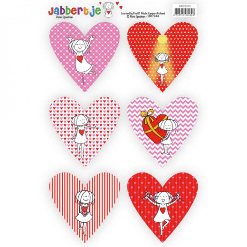 Pushout Topper - René Speelman - Jabbertje - Heart 2