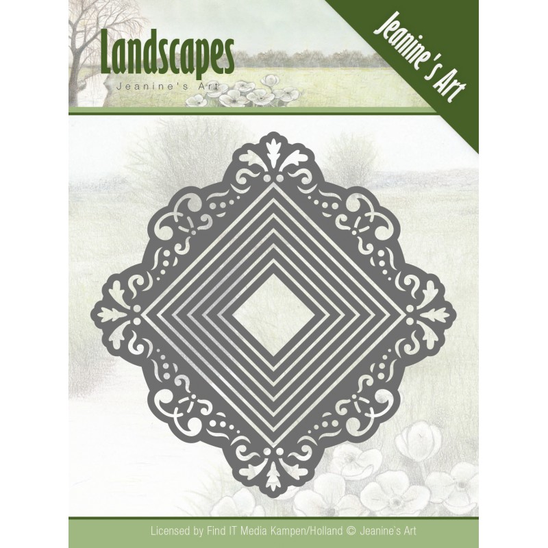 Square Landscapes Mini Frame Dies Jeanine's Art