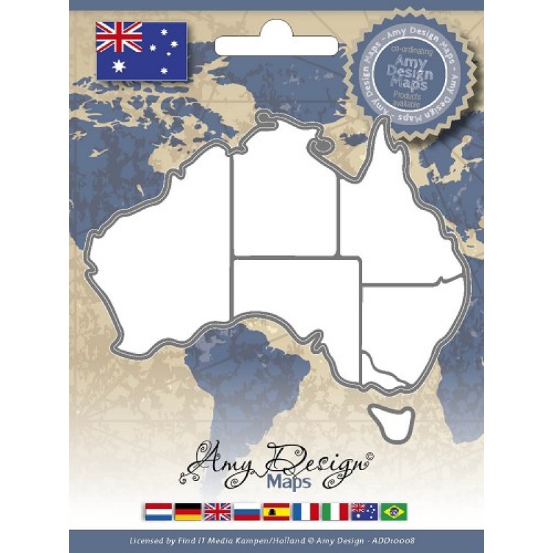 Die - Amy Design - Maps - Australia