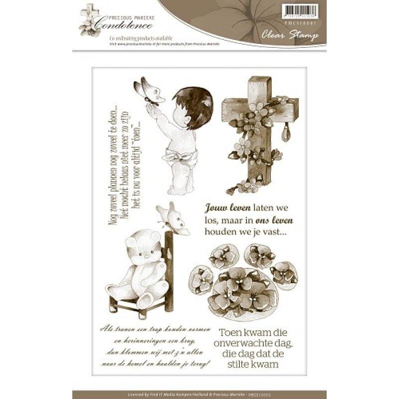 Condoleance - Clear Stamp - Precious Marieke