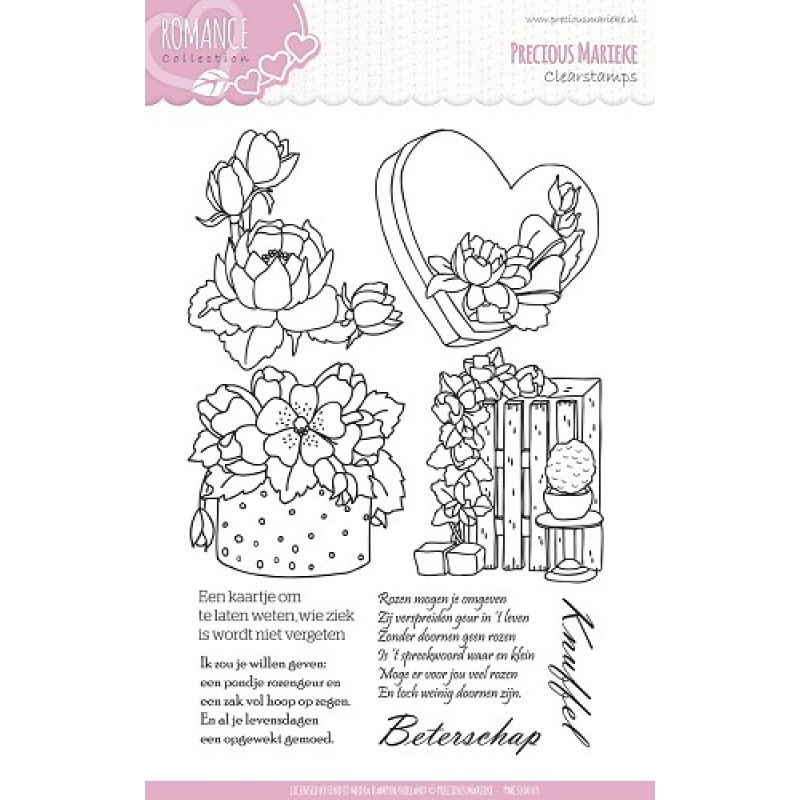 Romance - Clear Stamp - Precious Marieke