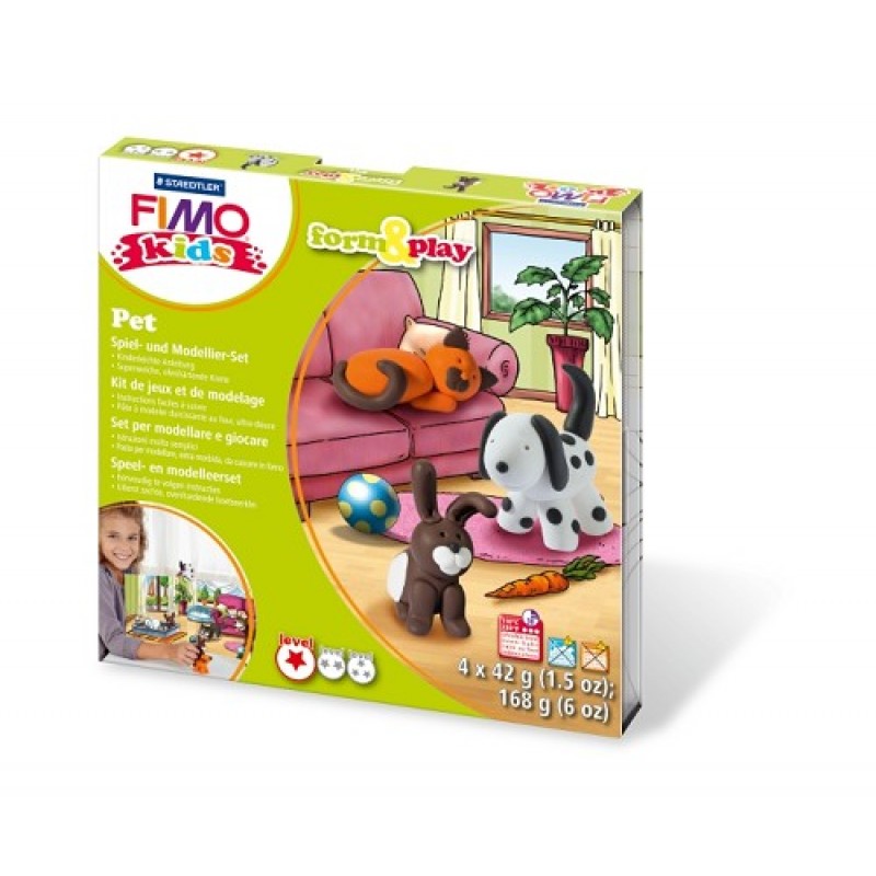 Fimo kids Form&Play Huisdieren