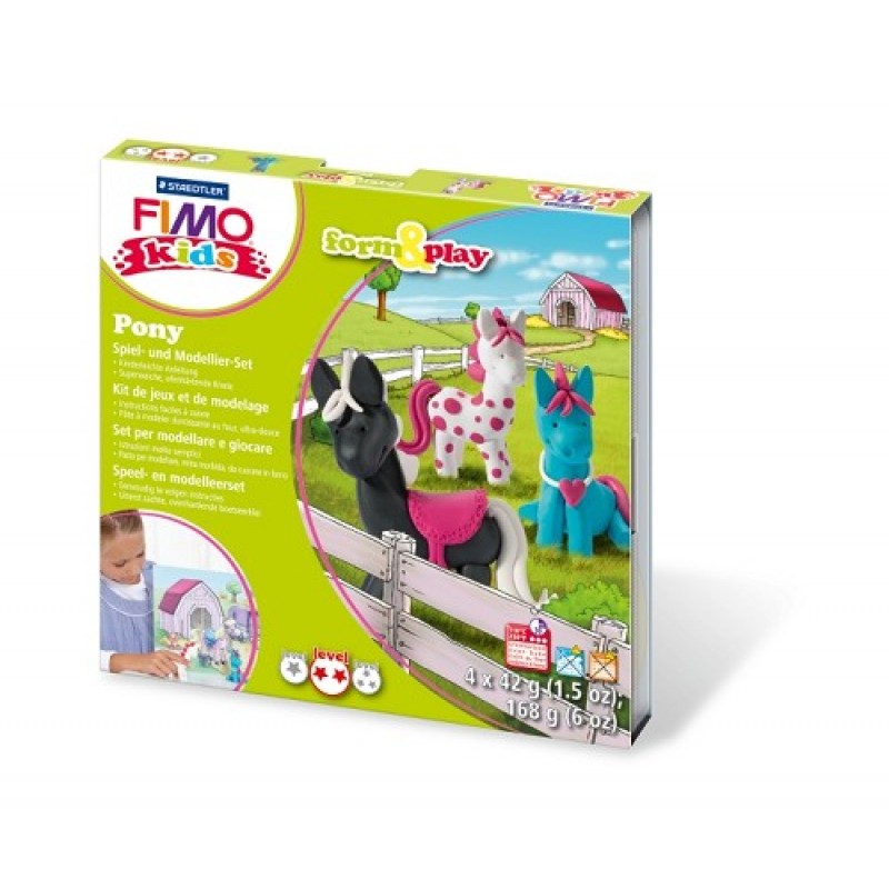 Fimo kids Form&Play Pony