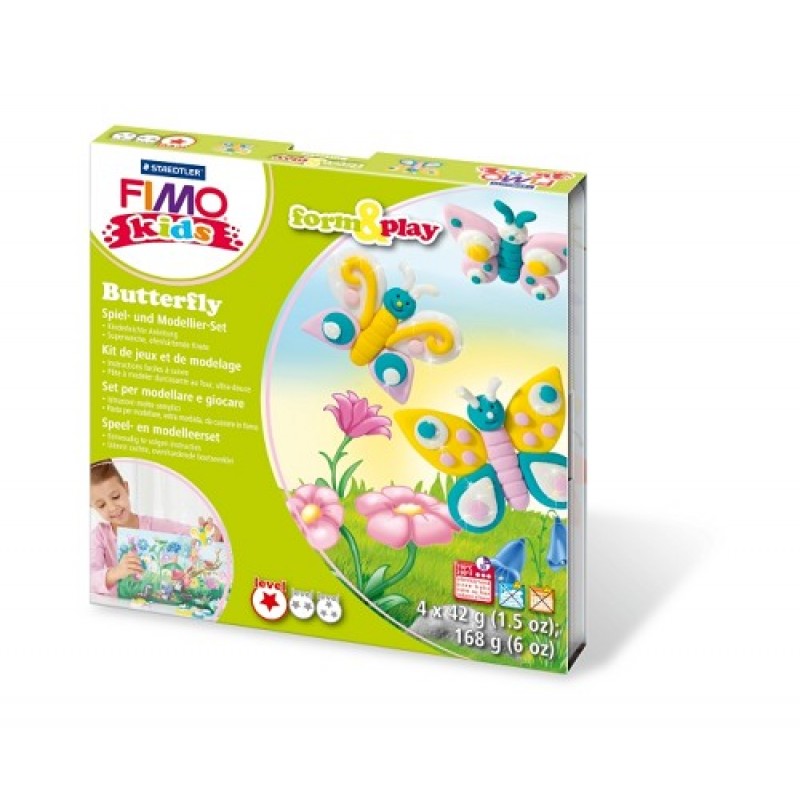 Fimo kids Form&Play Vlinder