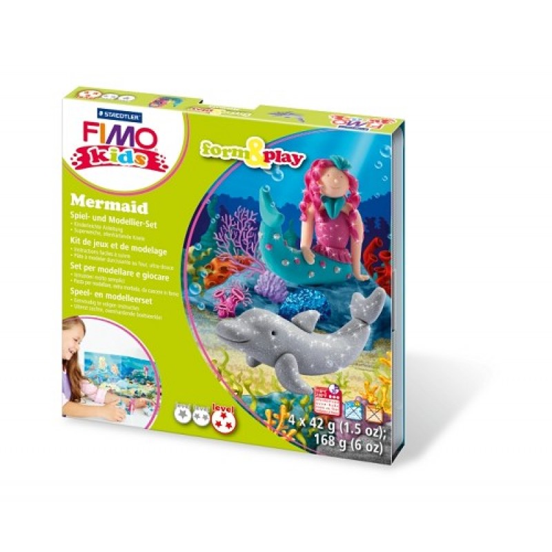 Fimo kids Form&Play Zeemeermin