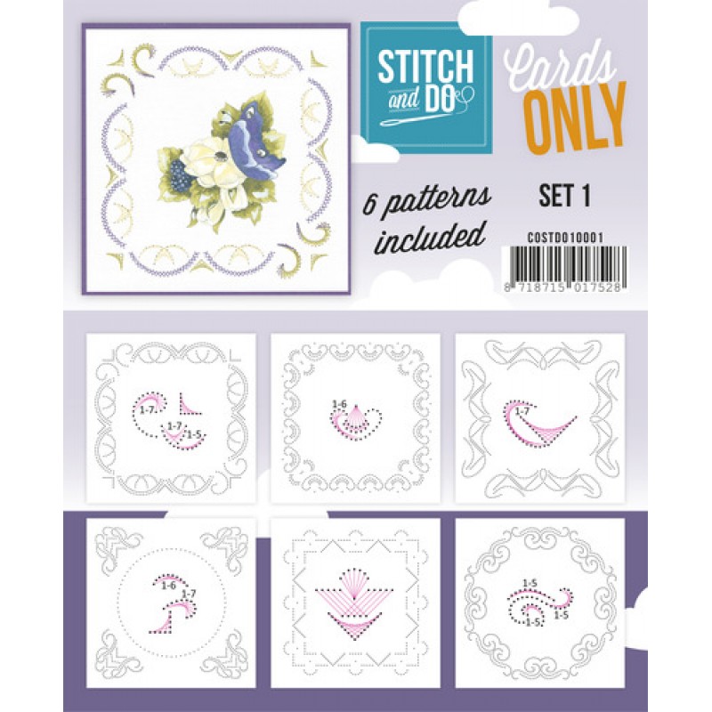 Stitch & Do - Cards only - Set 1