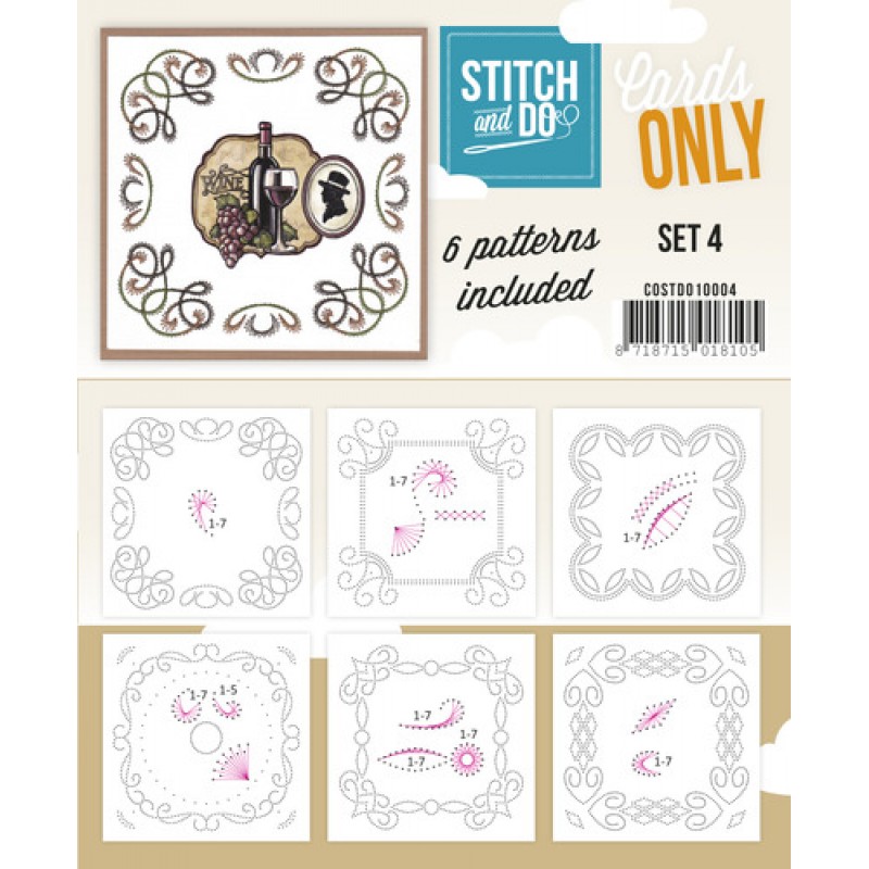 Stitch & Do - Cards only - Set 4